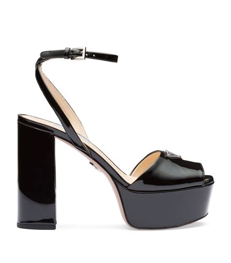 prada neoprene heels|prada leather sandals.